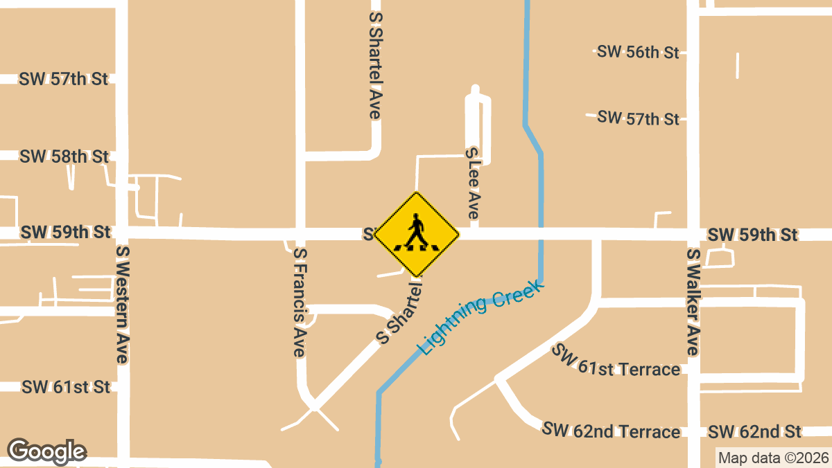 S Shartel Ave & SW 59th St, Oklahoma City, OK