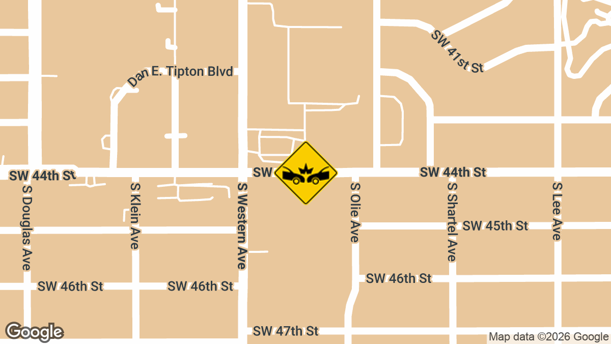 Several crews responded Monday morning, August 31 to an injury crash involving a motorcycle in southwest Oklahoma City.