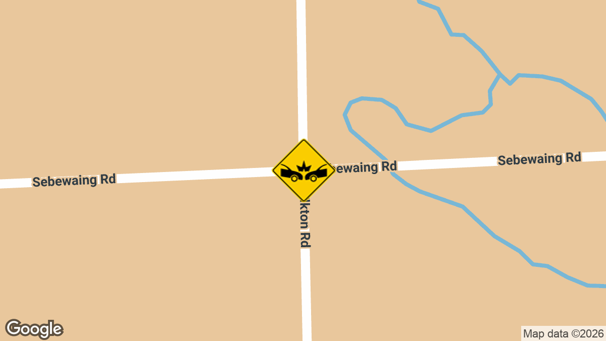 Sebewaing Rd & S Elkton Rd, Grant Township, MI