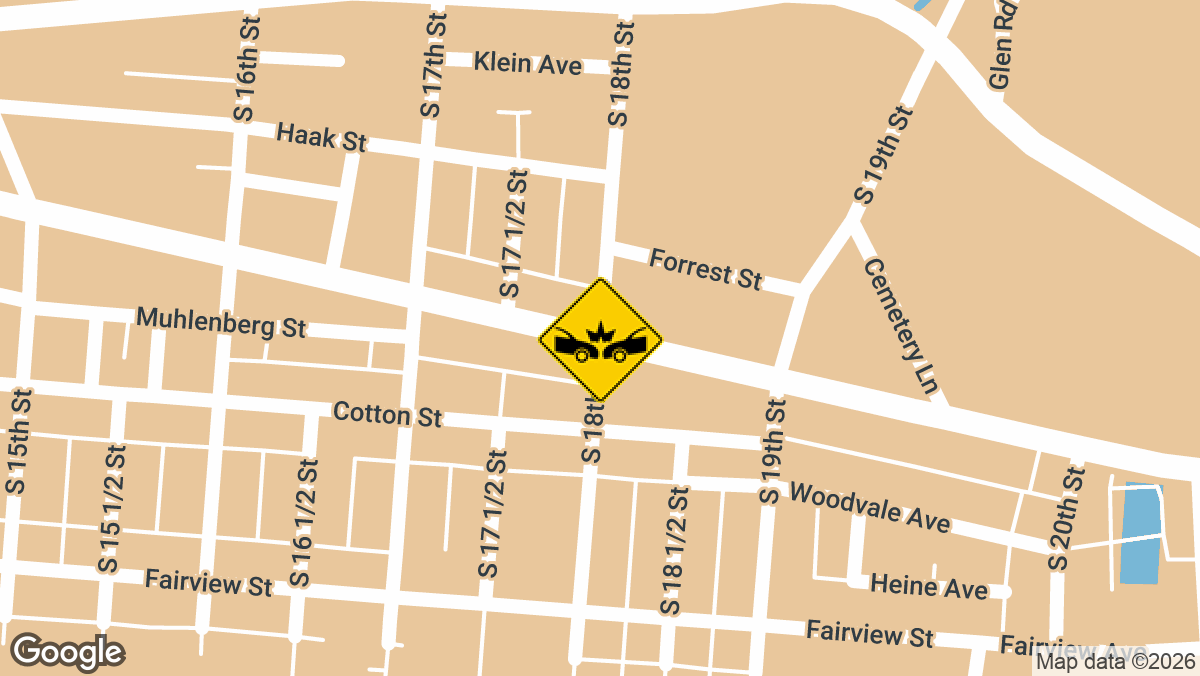 A four-vehicle wreck with injuries was reported at South 18th Street and Perkiomen Avenue Saturday night, September 5, according to dispatch reports.