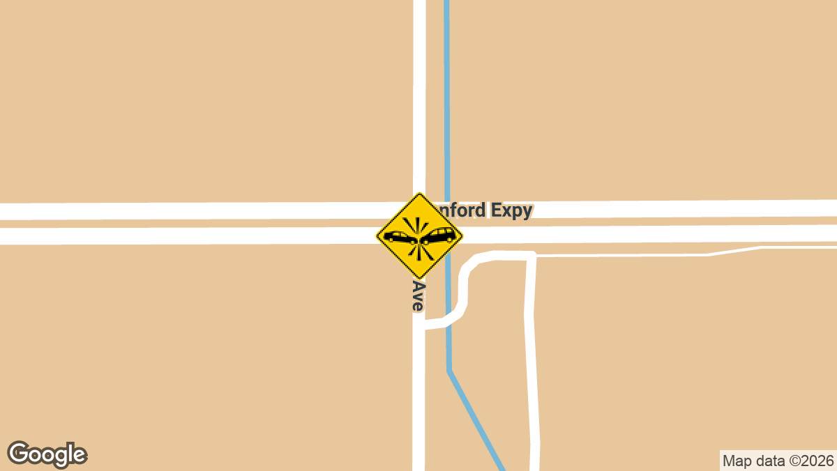 A driver was injured Thursday morning, September 3 after swerving to avoid a big rig and going off the road into a cornfield along State Route 198 near 6th Avenue in Hanford.