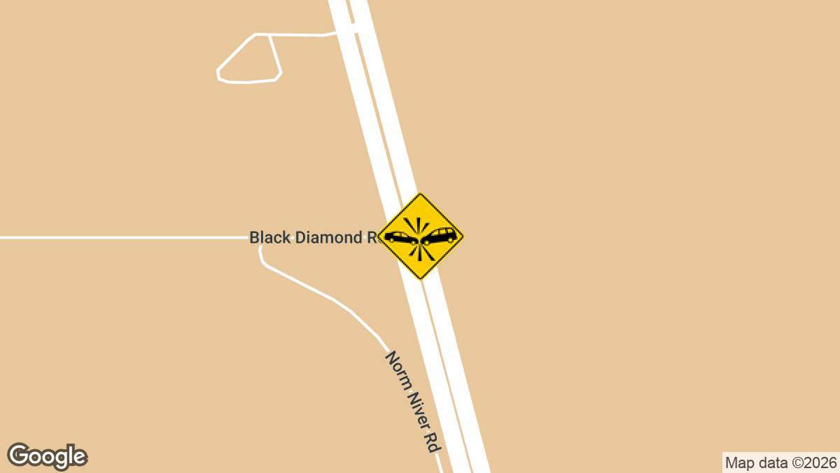 wo people were injured in a two-vehicle crash Tuesday, September 8, at the intersection of State Route 86 and Black Diamond Road in Salton City.