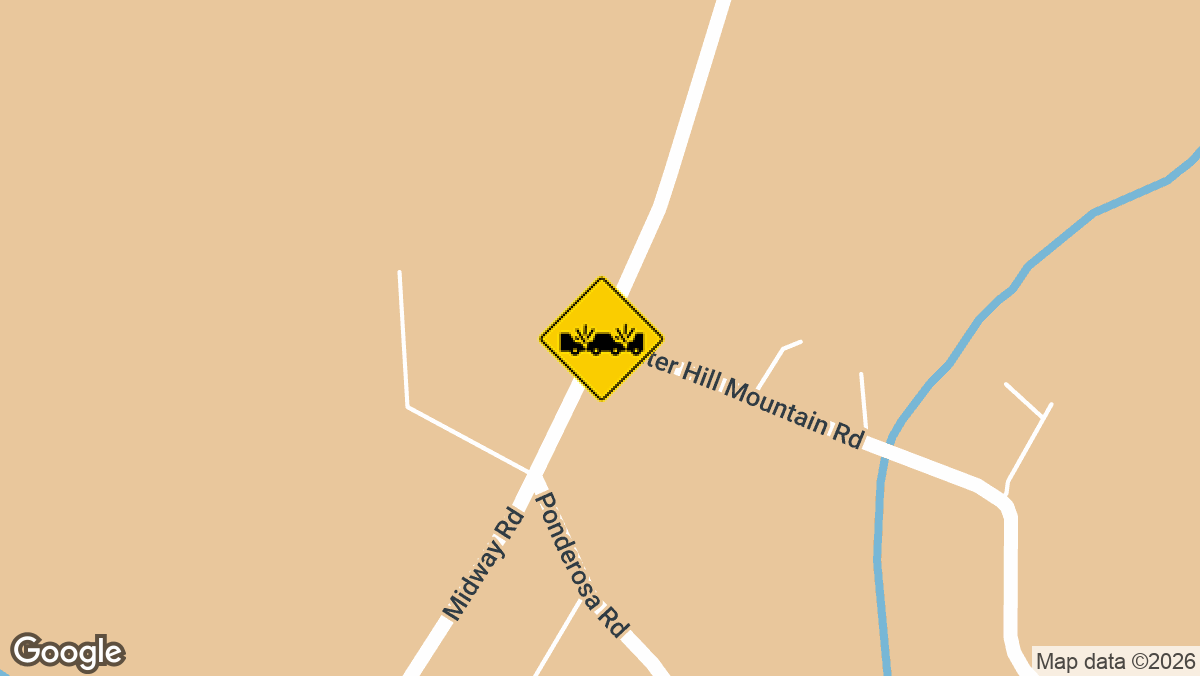 Tater Hill Mountain Rd and Midway Rd