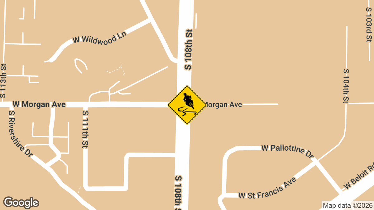 W Morgan Ave & S 108th St, Greenfield, WI