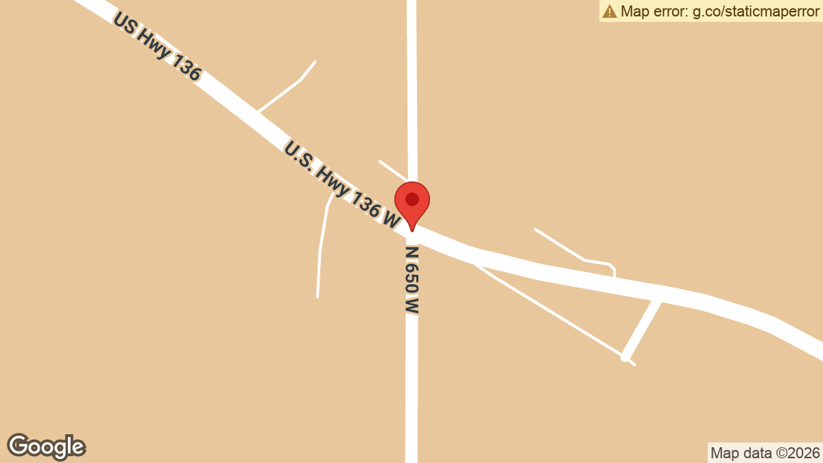 W US 136 & 650 W,