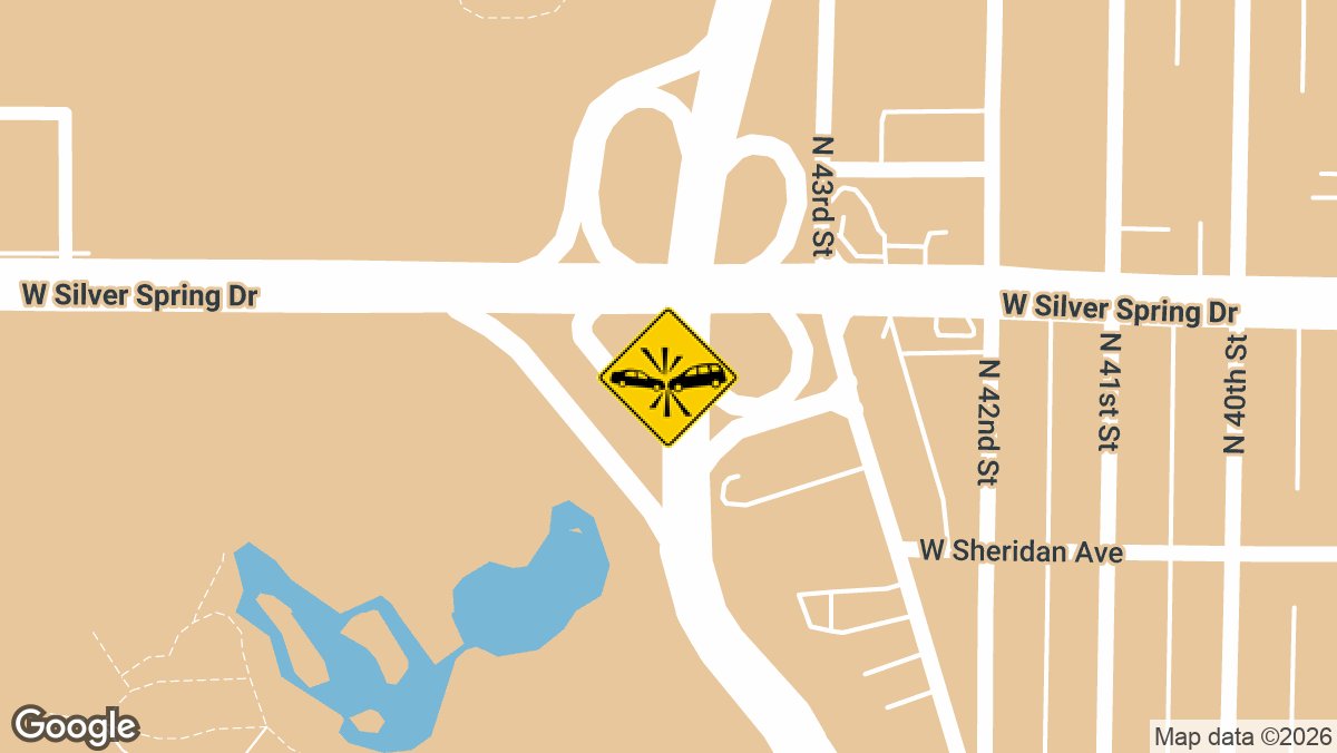 West Silver Spring Drive and North Sherman Boulevard