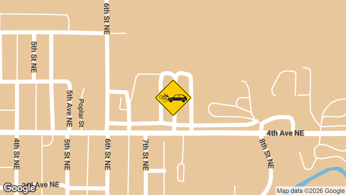 Two children were seriously injured Monday morning, August 31, 2026, after the e-bike they were riding together was struck by a pickup truck near the entrance to White Buffalo RV Park in Watford City, according to officers.