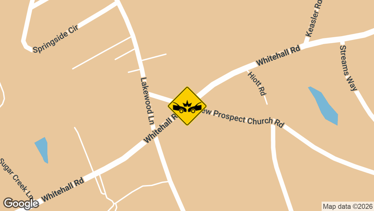 Whitehall Rd & New Prospect Church Rd, South Carolina