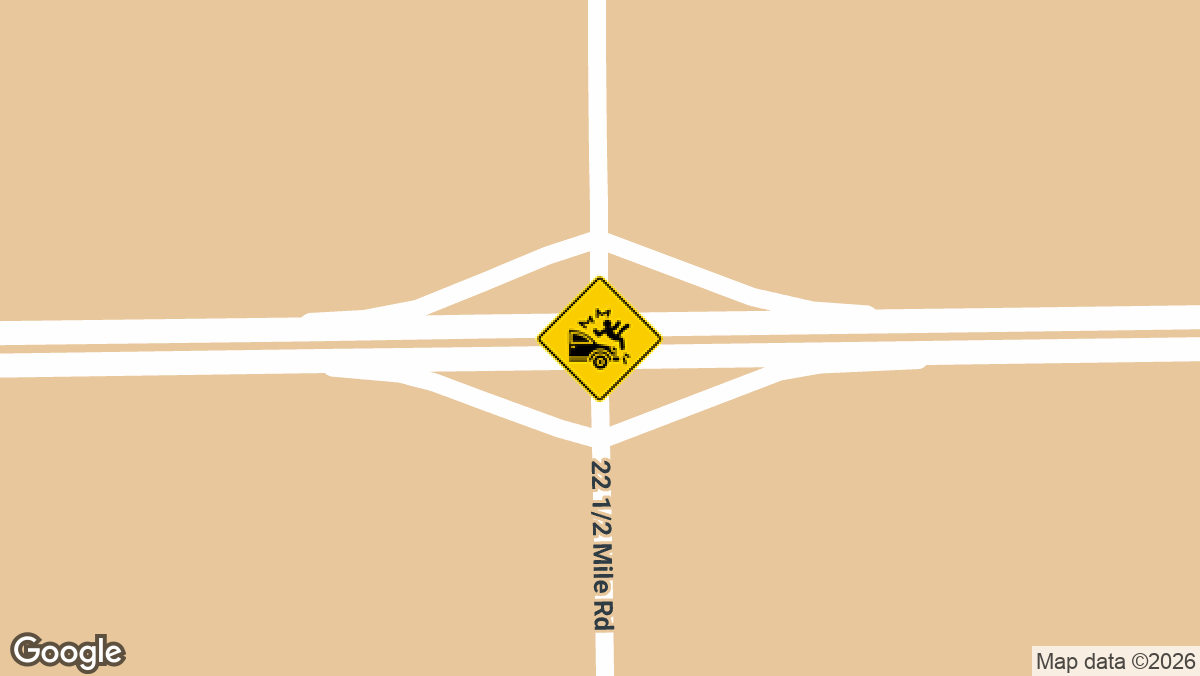 eastbound Interstate 94 near 22 1 2 Mile Road